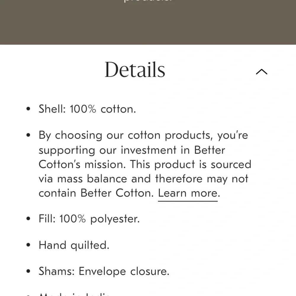 West Elm Floral Brown Euro Pillow Case